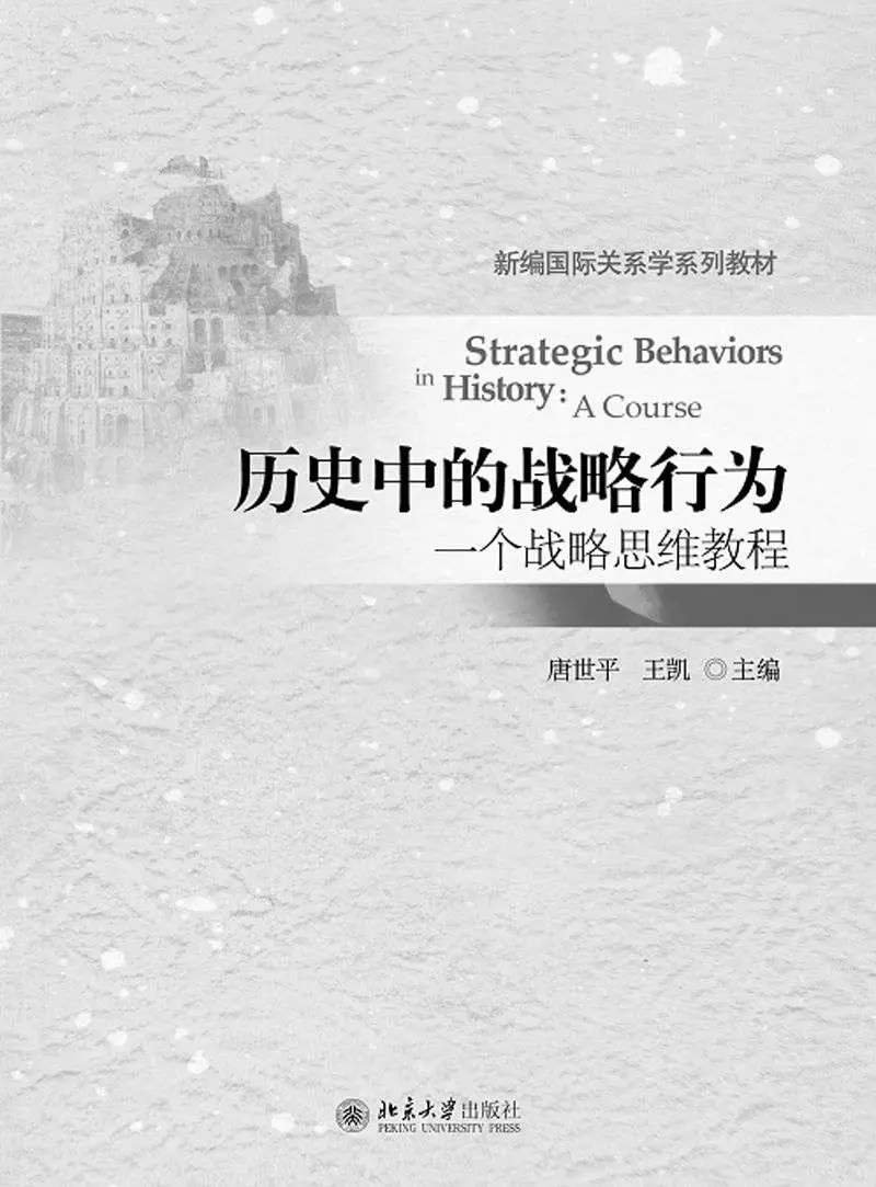 历史中的战略行为：一个战略思维教程 (新编国际关系学系列教材) – 唐世平，王凯