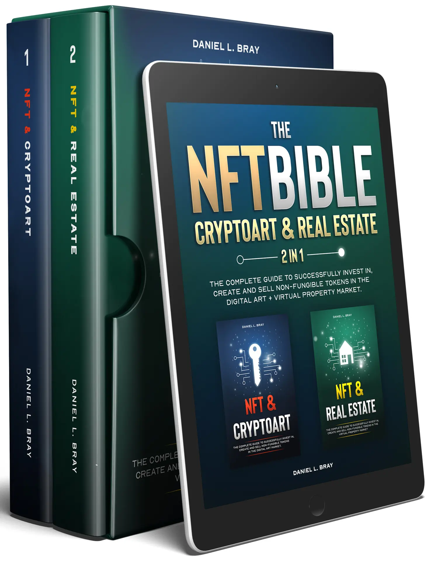 NFT BIBLE 2 in 1: Cryptoart & Real Estate: The Complete Guide To Successfully Invest In, Create And Sell Non-Fungible Tokens In The Digital Art + Virtual … Creating, Buying and Selling Explained)