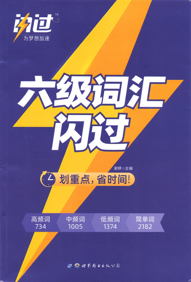 六级词汇闪过 – 谢婷